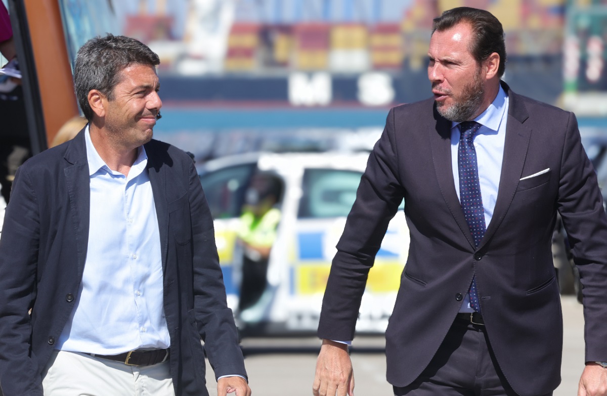 Oscar Puente y Carlos Mazón